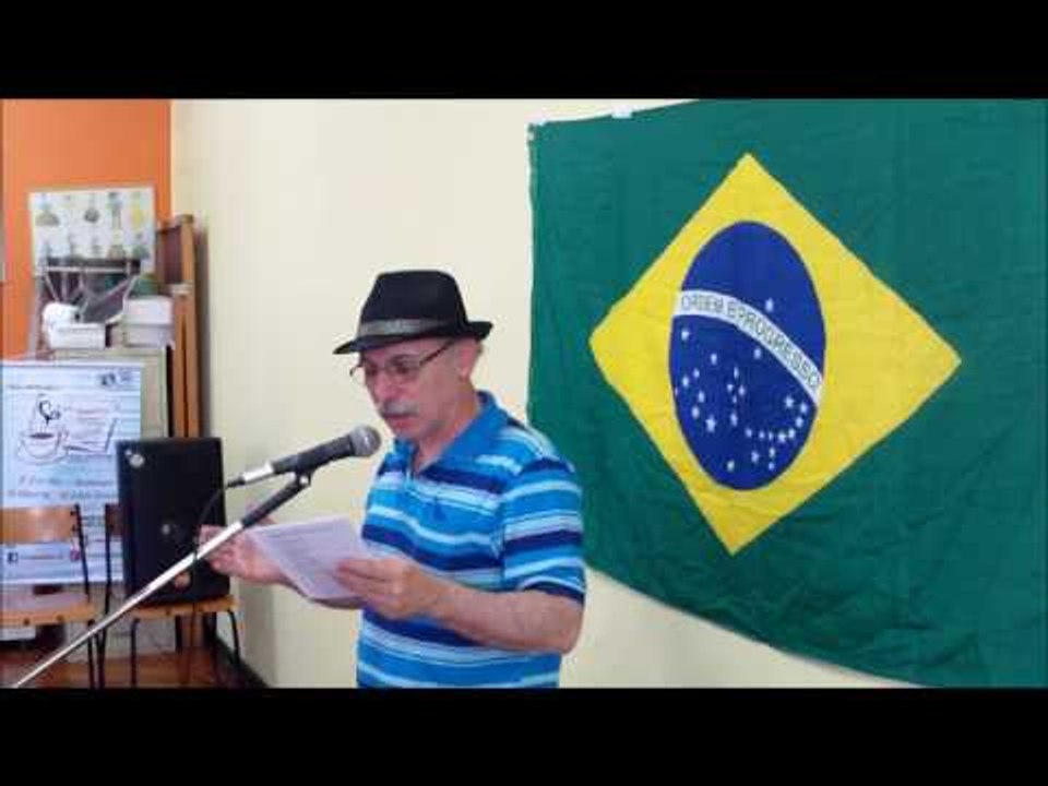 (1) Wilson Jasa declamando no Café com Poesia - 88º Edição - 26-11-2016