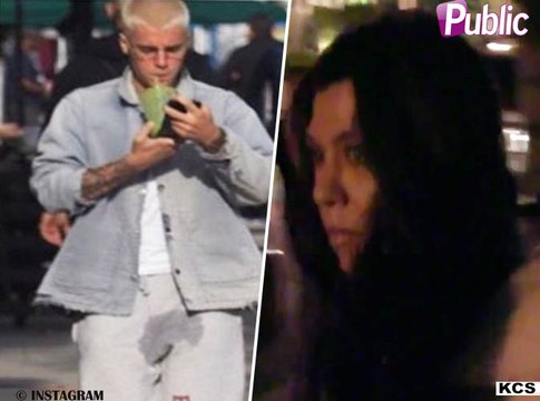 Vidéo : Justin Bieber : Il se fait dessus avant de sortir avec Kourtney Kardashian !
