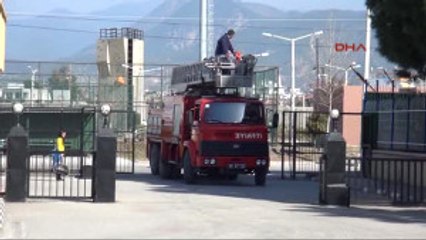 Osmaniye Yurtta Yangın ve Deprem Tatbikatı