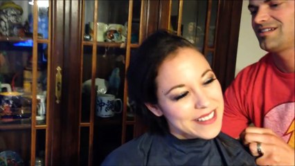 Twins Getting Headshave At St.Baldricks Donation Camp