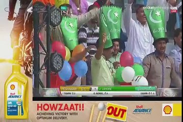 Excellent Catch By Aamir Yamen Of Lahore Qalandar in PSL Match Against Peshawar Zalmi