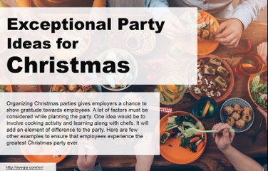 Ideas that can be useful when planning a Christmas party