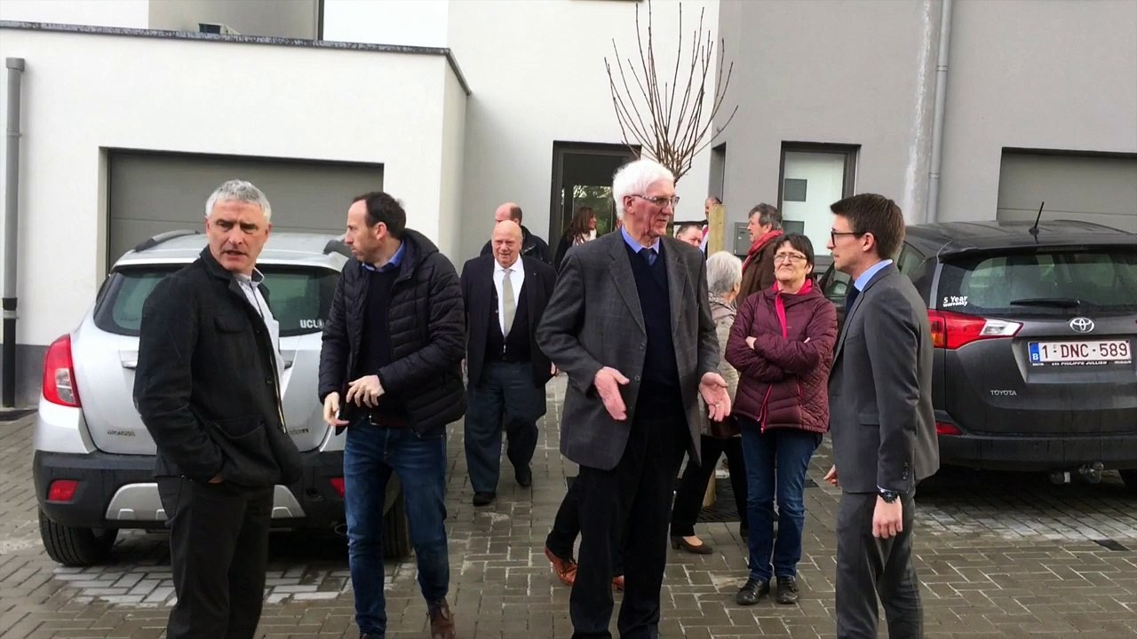 Froidchapelle: inauguration de 18 nouveaux logements publics