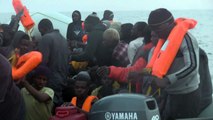 Spanish NGO rescues migrant boat in the Mediterranean