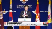 Korean gov't in talks with Lotte Group to acquire land for THAAD deployment