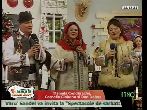 Daniela Condurache, Cornelia Ciobanu & Dan Dobos - colind