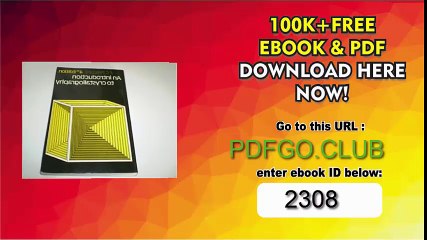 An Introduction to Crystallography