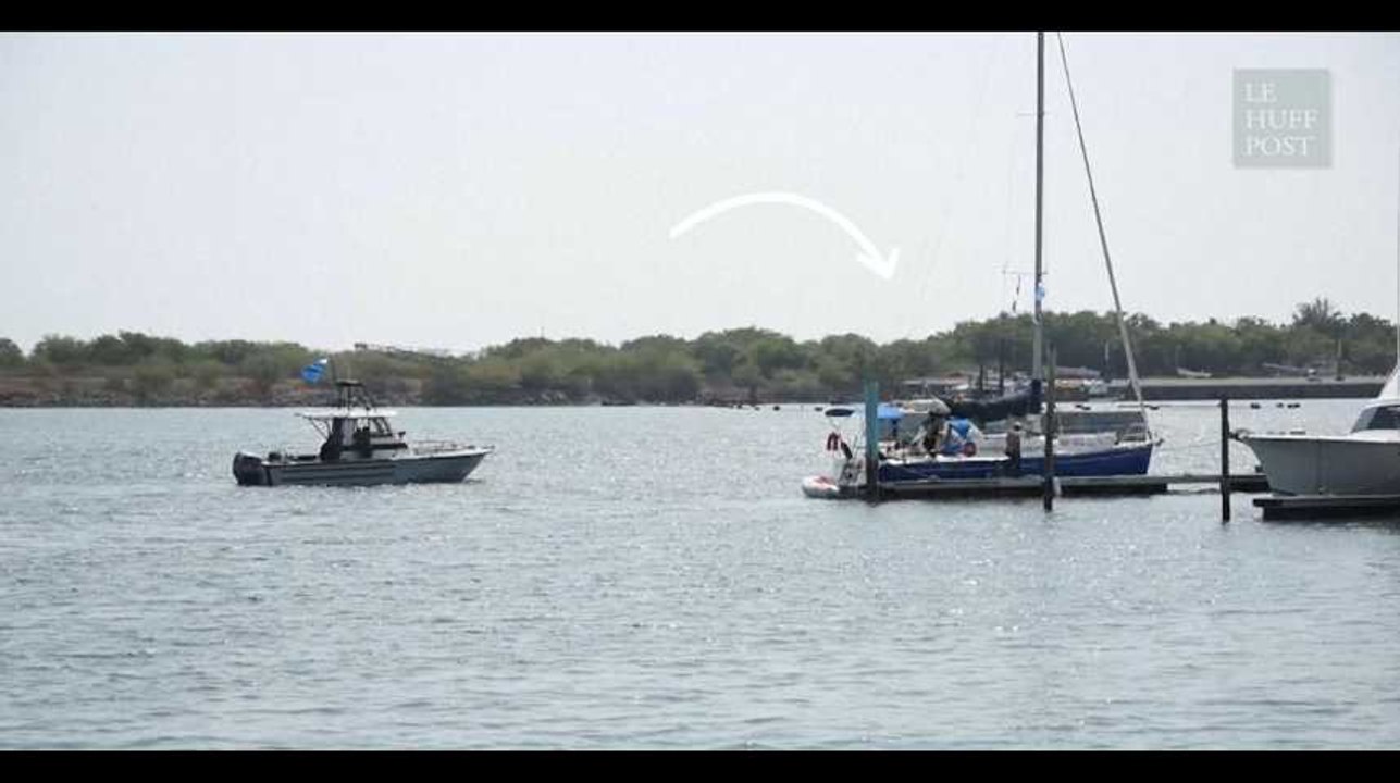 Mais pourquoi l'armée du Guatemala surveille-t-elle d'aussi près ce petit bateau?