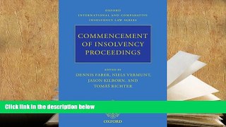 PDF [FREE] DOWNLOAD  Commencement of Insolvency Proceedings (Oxford International and Comparative