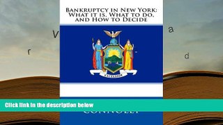 BEST PDF  Bankruptcy in New York: What it is, What to do, and How to Decide FOR IPAD