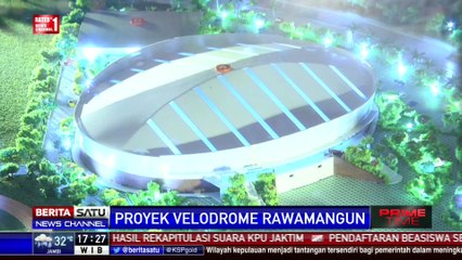 Renovasi Velodrome Rawamangun Sudah 40 Persen #GoodJobInJakarta