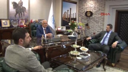 Hidayet Türkoğlu'ndan Mersin Belediyesi'ne Teşekkür Ziyareti