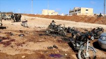 عشرات القتلى والجرحى بتفجير بريف حلب الشرقي