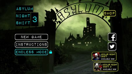 Five Nights at the Asylum 3 - Haunted Hospital - iOS / Android - Gameplay NIGHT 1 HD