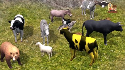 Animals Finger Family | Finger Family song | Kids Songs | Animal Nursery Rhymes for Childr