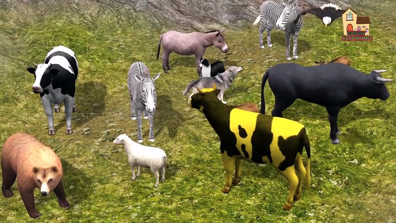 Animals Finger Family | Finger Family song | Kids Songs | Animal Nursery Rhymes for Childr