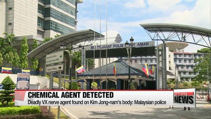 Police announce deadly VX nerve agent found on Kim Jong-nam's body