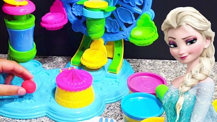 Learn Colors & Counting Frozen Elsa Eats Play Doh Popsicle Best Preschool Learning Videos for Kids