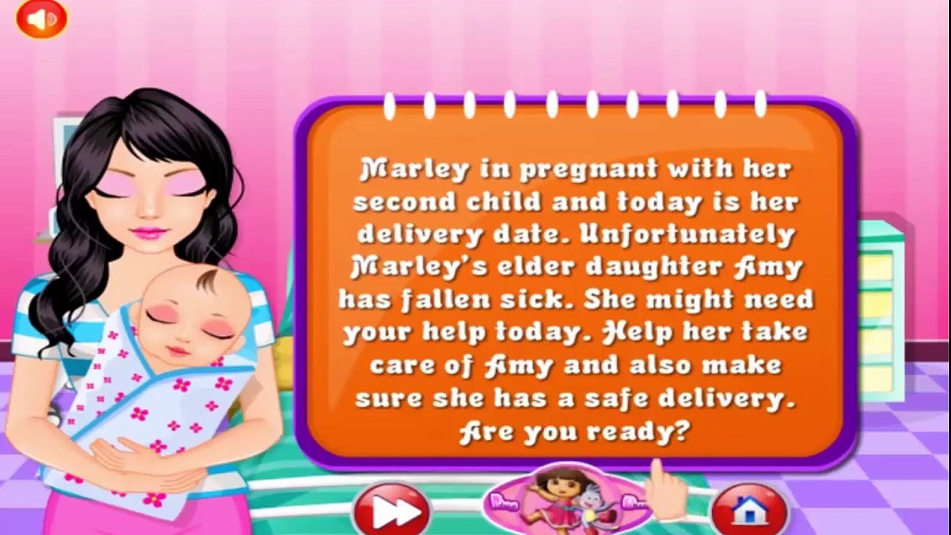 pregnant video games