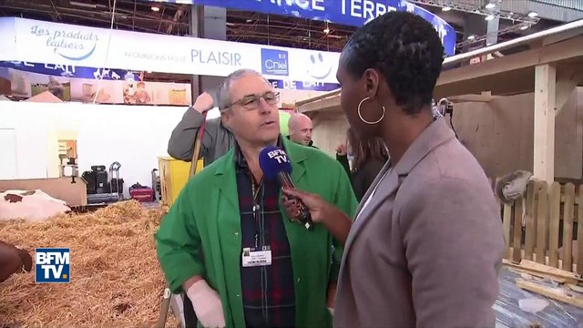 Avant l'ouverture du salon de l'Agriculture, les vétérinaires à pied d'œuvre