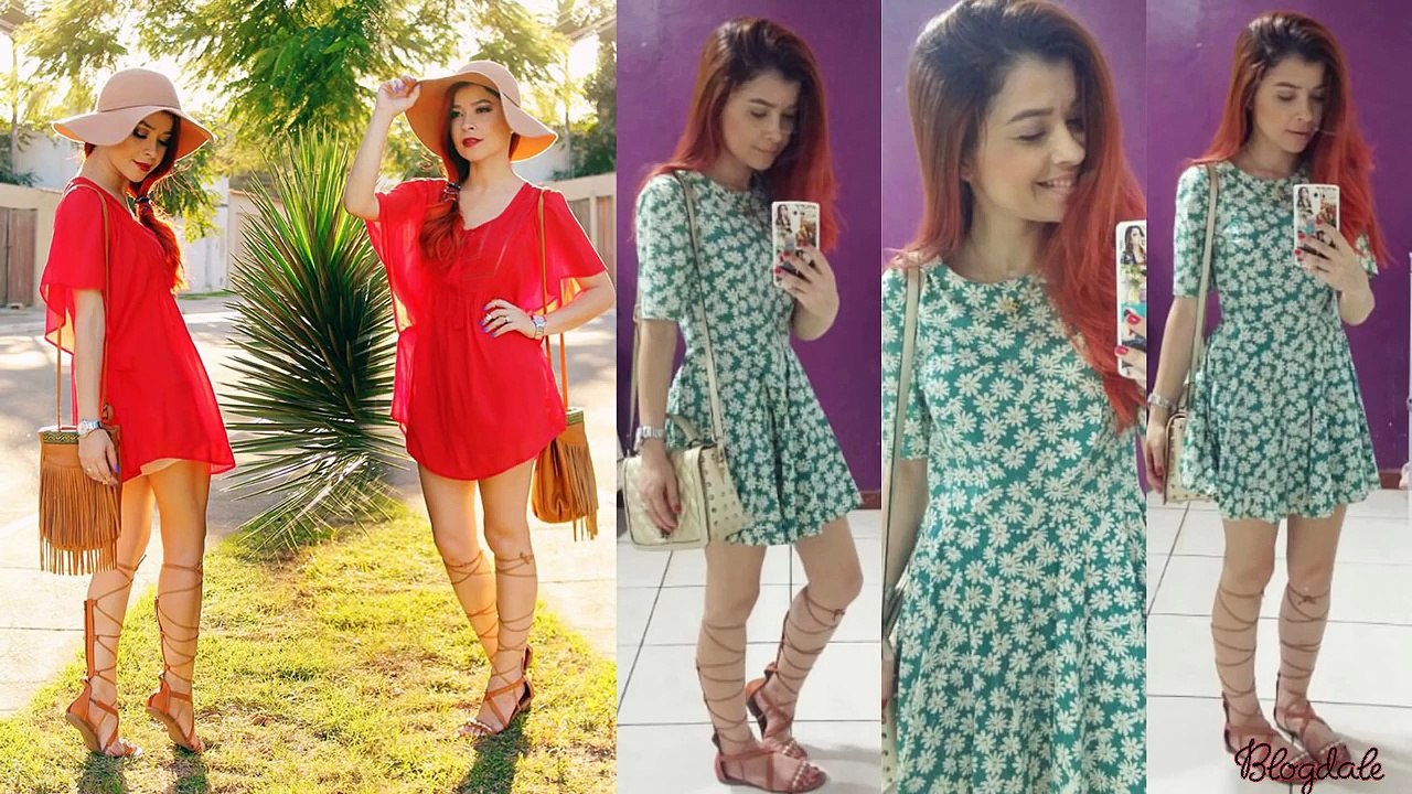Looks com gladiadora