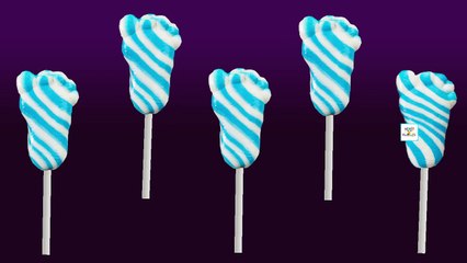 Lollipop Finger Family Nursery Rhyme - Star Candy Daddy Finger Song