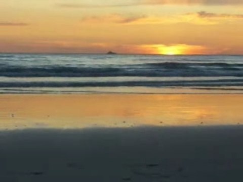 Coucher de soleil musical en bretagne