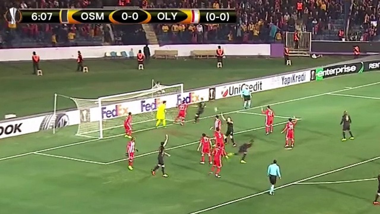 Osmanlıspor 0-3 Olympiakos - Maç Özeti izle (23 Şubat 2017)