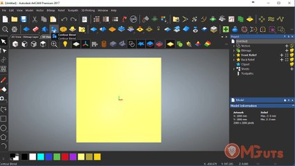 Autodesk Artcam 2017 interface reivew