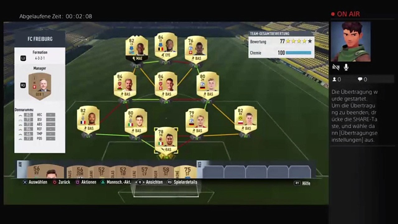 PS4-Live-Übertragung von MVG-PLAYER11