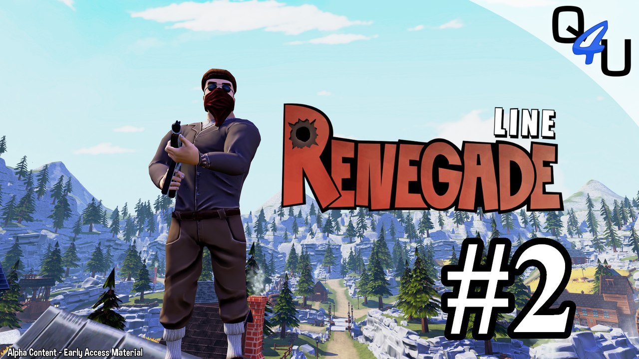 Renegade Line Alpha Gameplay #2 | QSO4YOU Gaming