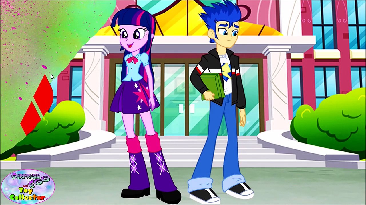 MY LITTLE PONY Equestria Girls se Transforma En la de las Sirenas Mane 6 Huevo Sorpresa y Juguetes Collec