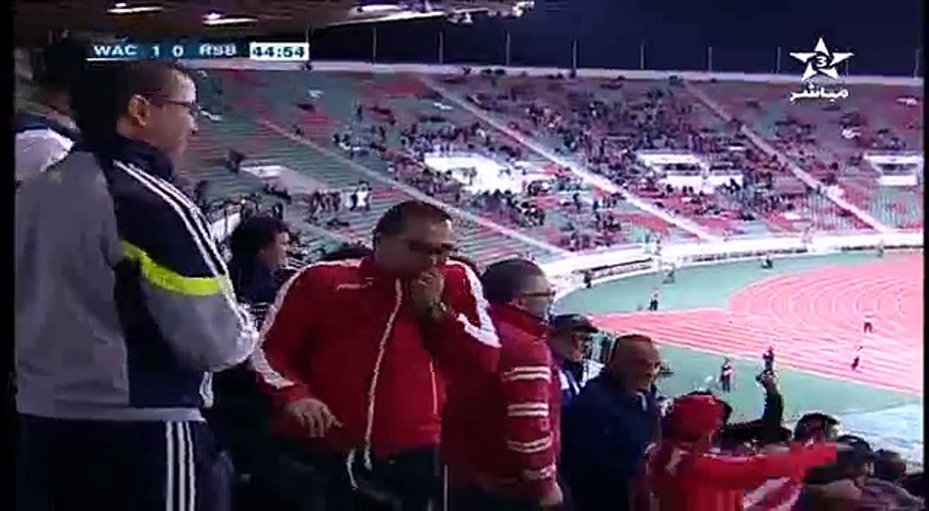 Le premier but de l'équipe dans le WAC gardien renaissance secrétaire d'enregistrement du volcan Attoha WAC vs RSB 1-0