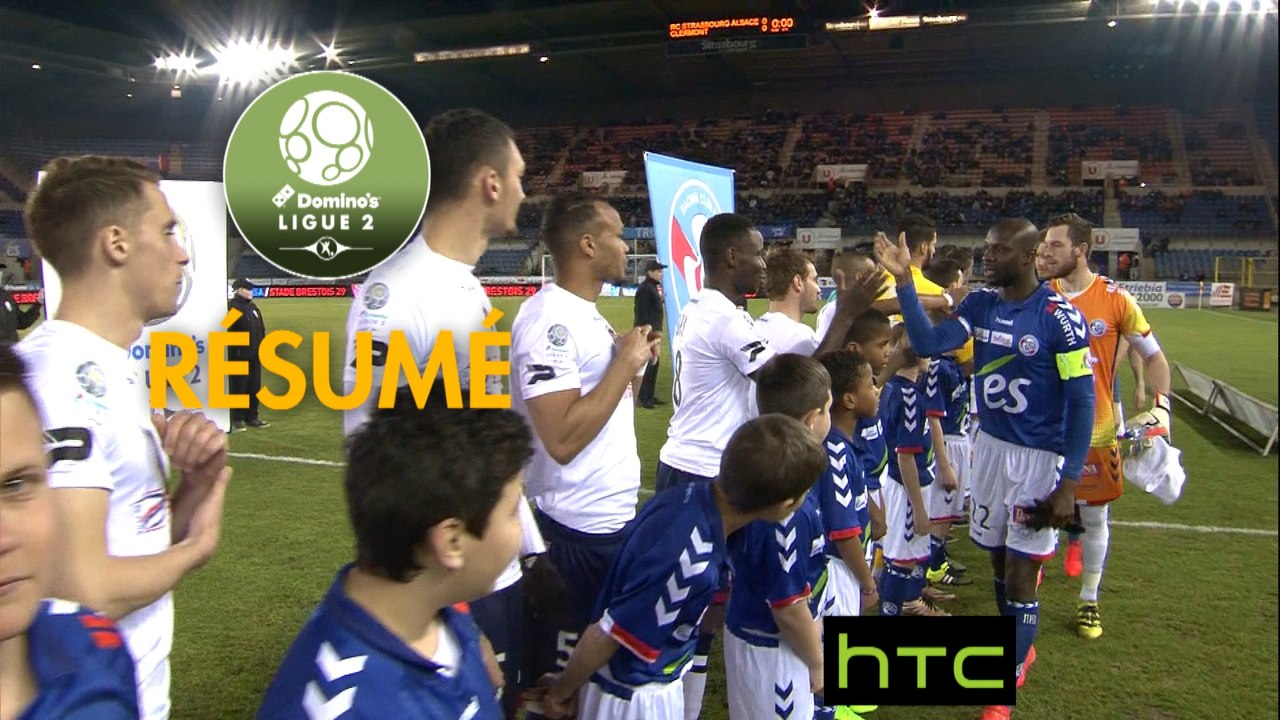 RC Strasbourg Alsace - Clermont Foot (0-2)  - Résumé - (RCSA-CF63) / 2016-17