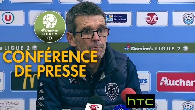 Conférence de presse Tours FC - ESTAC Troyes (0-0) : Nourredine EL OUARDANI (TOURS) - Jean-Louis GARCIA (ESTAC) - 2016/2017