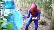 Spiderman & Frozen Elsa Vs Venom, Spider Venom Challenge Prank Fun Superhero Movie In Real
