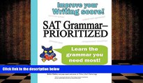 PDF [FREE] DOWNLOAD  SAT Grammar--Prioritized Bettie Wailes FOR IPAD