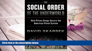 Popular Book  The Social Order of the Underworld: How Prison Gangs Govern the American Penal