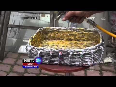 Kreasi Unik Kerajinan Kertas Bekas - NET12