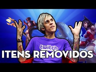 OS MELHORES ITENS REMOVIDOS DO LOL!
