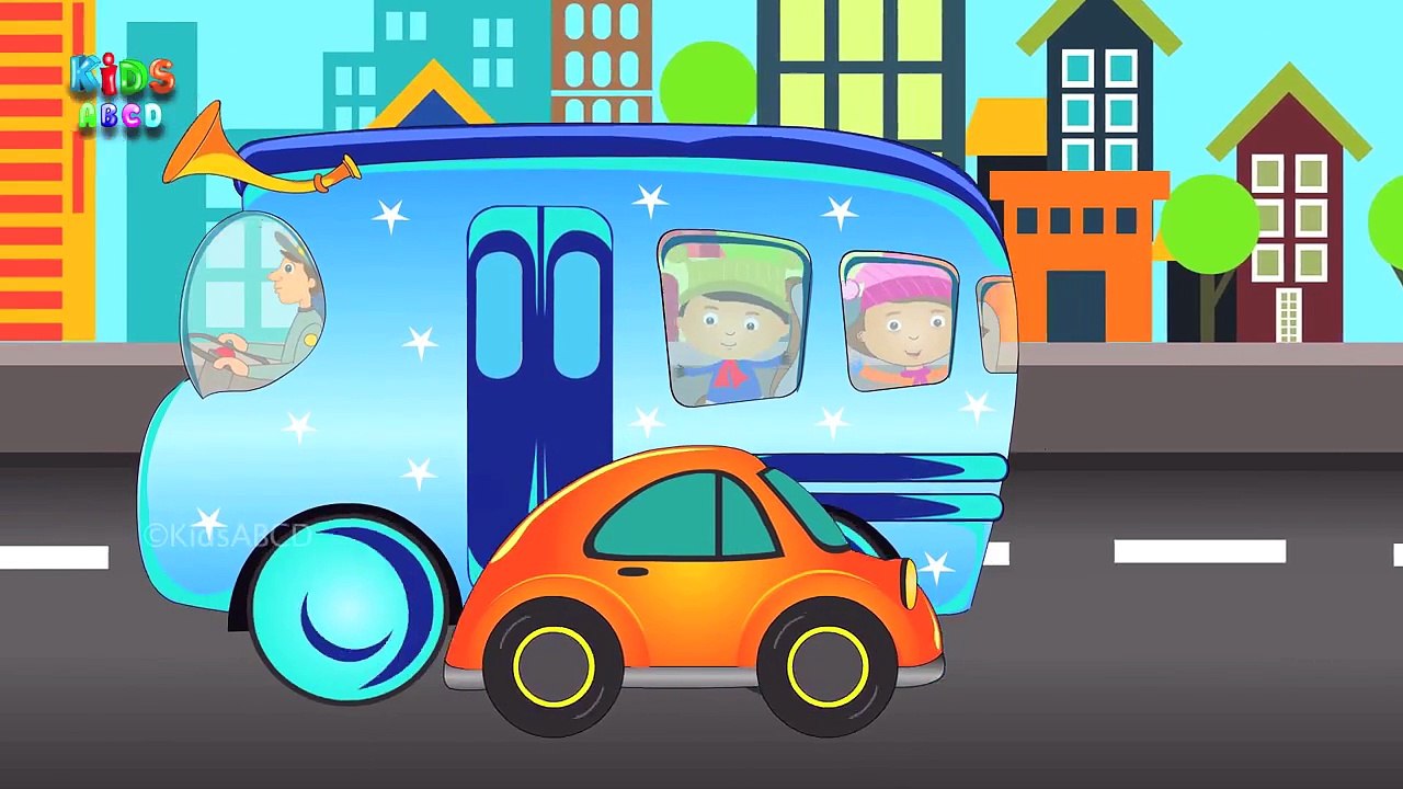 Wheels On The Bus Childrens Nursery Rhymes- Kids & Baby Songs