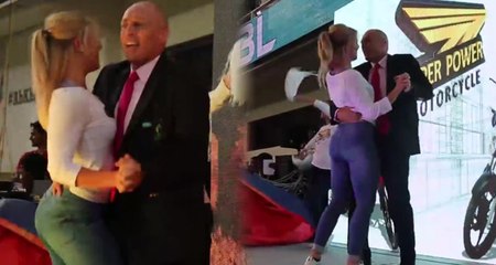 Danny Morrison dancing