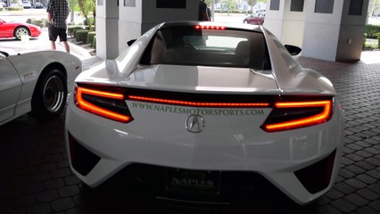 2017 Acura NSX Exhaust Sound & Revs