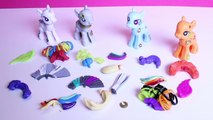 Play Doh My Little Pony Rainbow Dash Zecora Applejack MLP My Little Pony POP Hasbro Toys