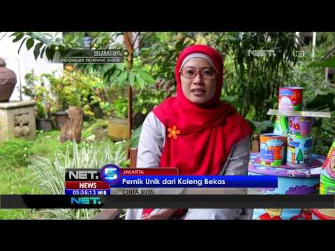Aksi Cinta Bumi dengan Memanfaatkan Kaleng Bekas - NET5