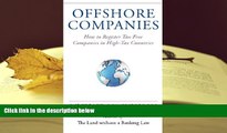 Audiobook  Offshore Companies: How To Register Tax-Free Companies in High-Tax Countries For Kindle