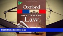 PDF [DOWNLOAD] A Dictionary of Law (Oxford Quick Reference) [DOWNLOAD] ONLINE