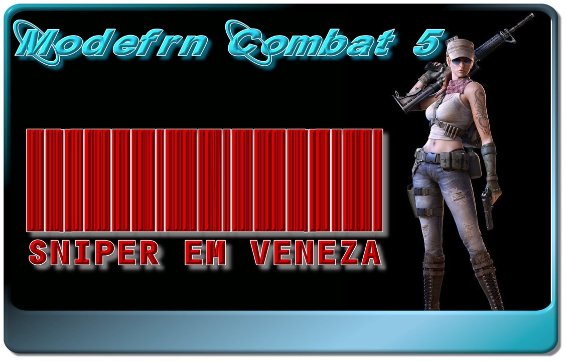 Modern Combat 5  FPS para PC. Veneza Provando ser um Sniper classe A.