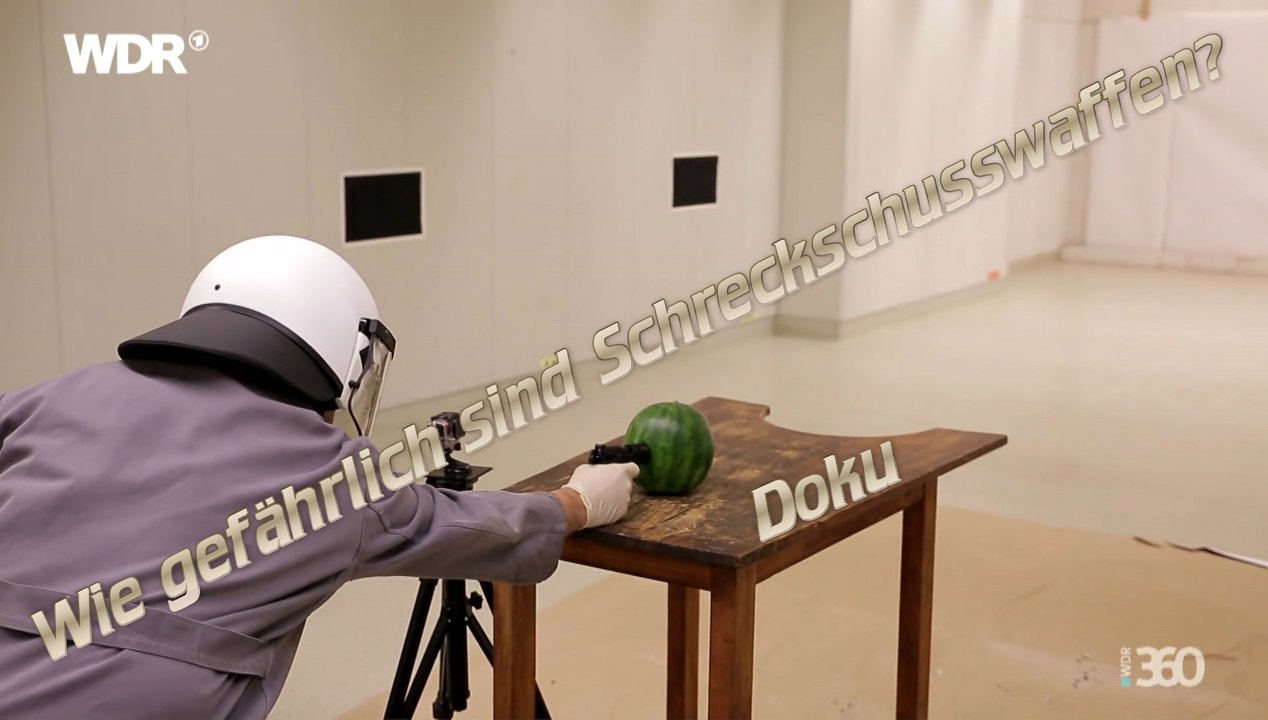 Wie gefährlich sind Schreckschusswaffen [Doku] [Deutsch] [Full HD]