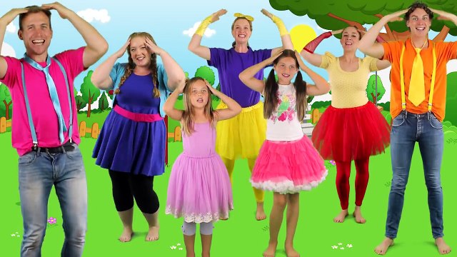 Head Shoulders Knees and Toes with Charlis Crafty Kitchen | Kids nursery rhymes Head, Sho